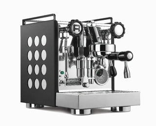 Rocket Appartamento Schwarz / Weiß Siebträgermaschine - Kaffeewelt