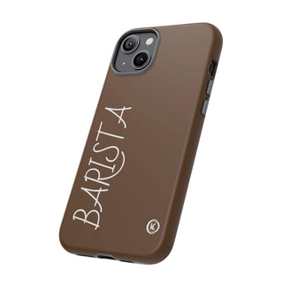 Barista Case / Handyhülle braun Printify