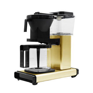 Moccamaster Kaffeeautomat KBG Select, Brushed Brass Gold Kaffeemaschine