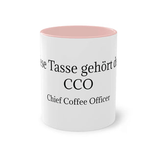 Chief Coffee Officer 0,3L Kaffeetasse 2 Farbig