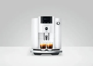 JURA E4 Piano White (EA) Kaffeevollautomat JURA