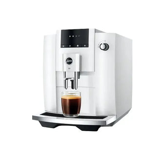 JURA E4 Piano White (EA) Kaffeevollautomat JURA