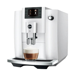 Jura E6 Piano White (EC) Kaffeevollautomat - Kaffeewelt Jura