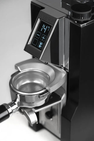 Eureka Libra Chrom, Schwarz 55mm Mahlwerk - Kaffeewelt Eureka