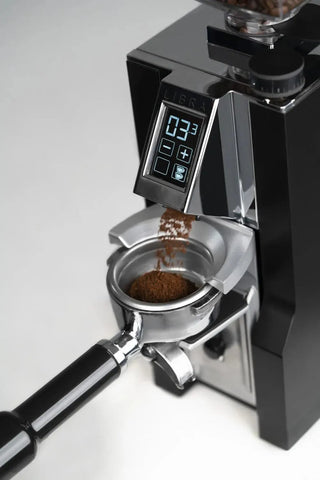 Eureka Libra Chrom, Schwarz 55mm Mahlwerk - Kaffeewelt Eureka