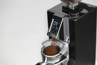 Eureka Libra Chrom, Schwarz 55mm Mahlwerk - Kaffeewelt Eureka