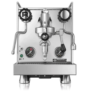 Rocket Mozzafiato Cronometro R ST Edelstahl Siebträgermaschine - Kaffeewelt Rocket Espresso