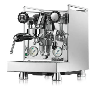 Rocket Mozzafiato Cronometro V ST Edelstahl Siebträgermaschine - Kaffeewelt Rocket Espresso