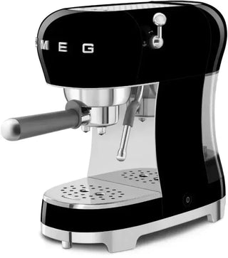 SMEG ECF02BLEU Espresso-Kaffeemaschine schwarz Dampffunktion 15bar