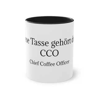 Chief Coffee Officer 0,3L Kaffeetasse 2 Farbig