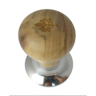 Eureka einstellbarer Tamper 58mm aus Eiche/ Nussholz/ Olivenholz/ Schwarz - Kaffeewelt