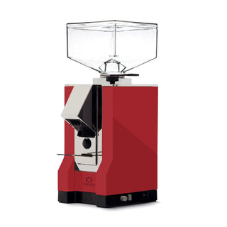 Eureka Mignon Silenzio 55mm Mahlwerk, Chrom 16Cr Rot - Kaffeewelt