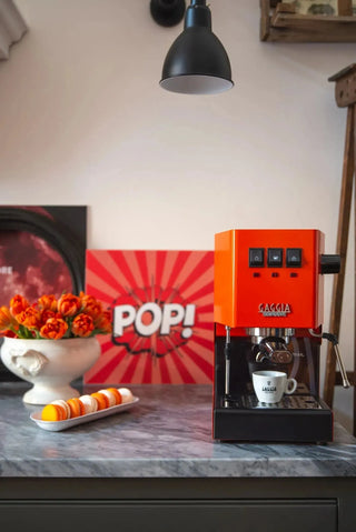 Gaggia Classic Evo, Orange - Kaffeewelt