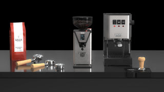 Gaggia Barista Set inkl. Kaffeemühle und Tamperstation