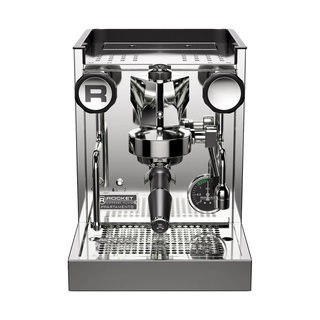 Rocket Appartamento TCA Edelstahl / Weiß Siebträgermaschine - Kaffeewelt