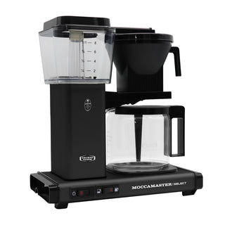 Moccamaster Kaffeeautomat KBG Select, Mattschwarz Kaffeemaschine