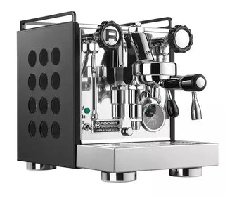 Rocket Appartamento Schwarz / Schwarz Siebträgermaschine - Kaffeewelt Rocket Espresso